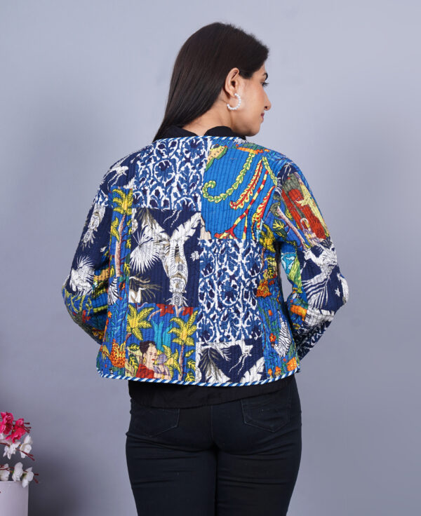 Stylish Cotton Patchwork Reversible Handmade Boho Jacket